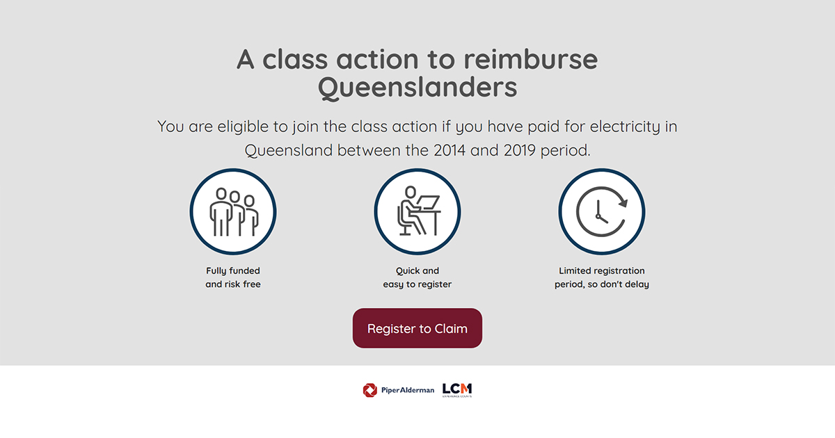 FAQs QLD Energy Class Action